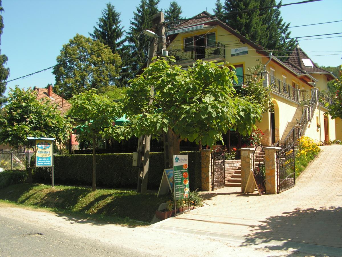 Nefelejcs Fagyizó és Apartmanház Kistolmacs Exterior foto